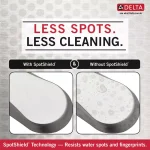 Delta Mandolin Towel Ring in SpotShield Brushed Nickel thumbnail 5