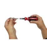Milwaukee 9-in-1 Square Drive Multi-Bit Screwdriver Set with Power Groove Bits thumbnail 9