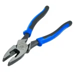 Klein Tools 9 in. Journeyman High-Leverage Side-Cutting Pliers for Fish Tape Pulling thumbnail 4