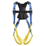 Werner Blue Armor 2000 Standard 1 D-Ring Safety Harness, Medium/Large, Blue thumbnail 1