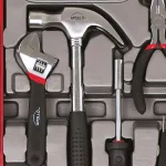 Apollo 53-Piece Home Tool Kit with Blow Molded Carrying Case thumbnail 3
