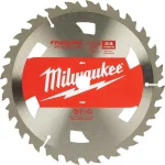 Milwaukee 7-1/4 in. 24 TPI Carbide Wood Cutting Framer Circular Saw Blades thumbnail 1