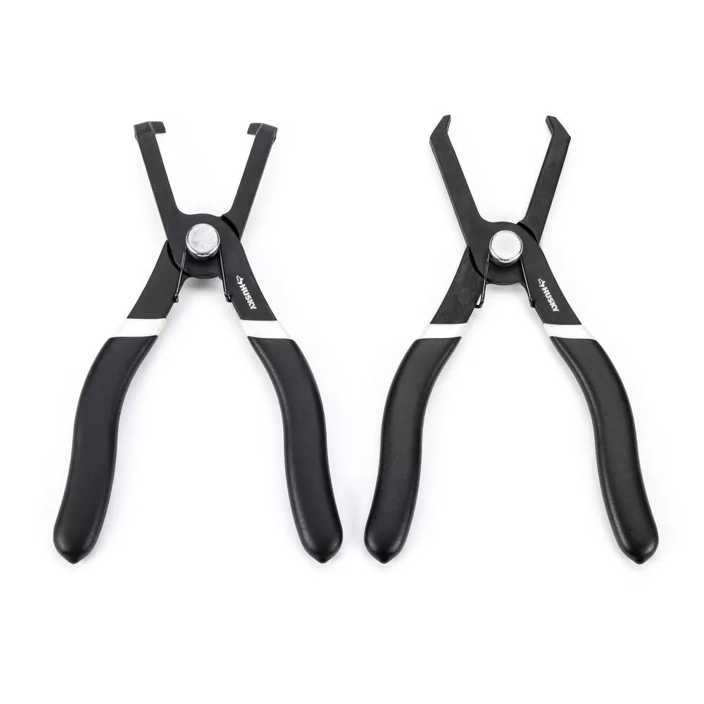 Husky Push Pin Pliers Set, 2-Piece Offset Tool Kit