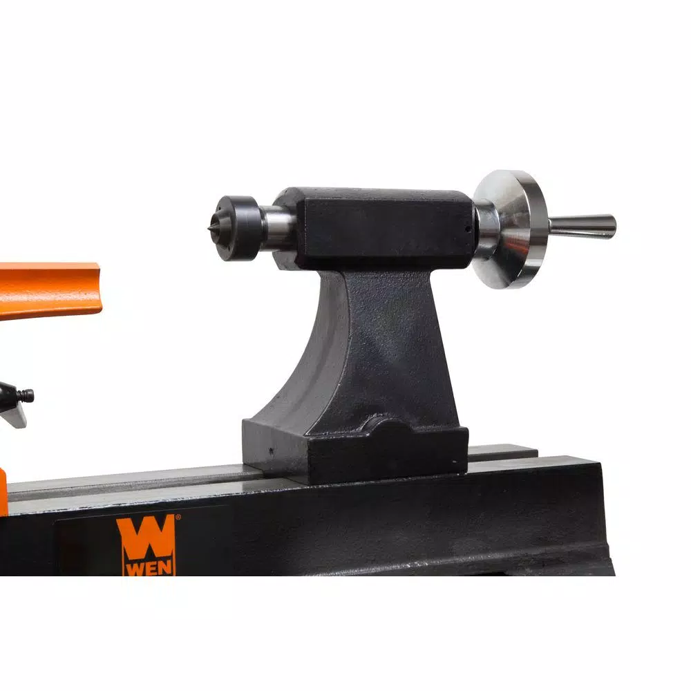 WEN Variable Speed Multi-Directional Cast Iron Wood Lathe with 16 in. Bowl-Turning Back Plate