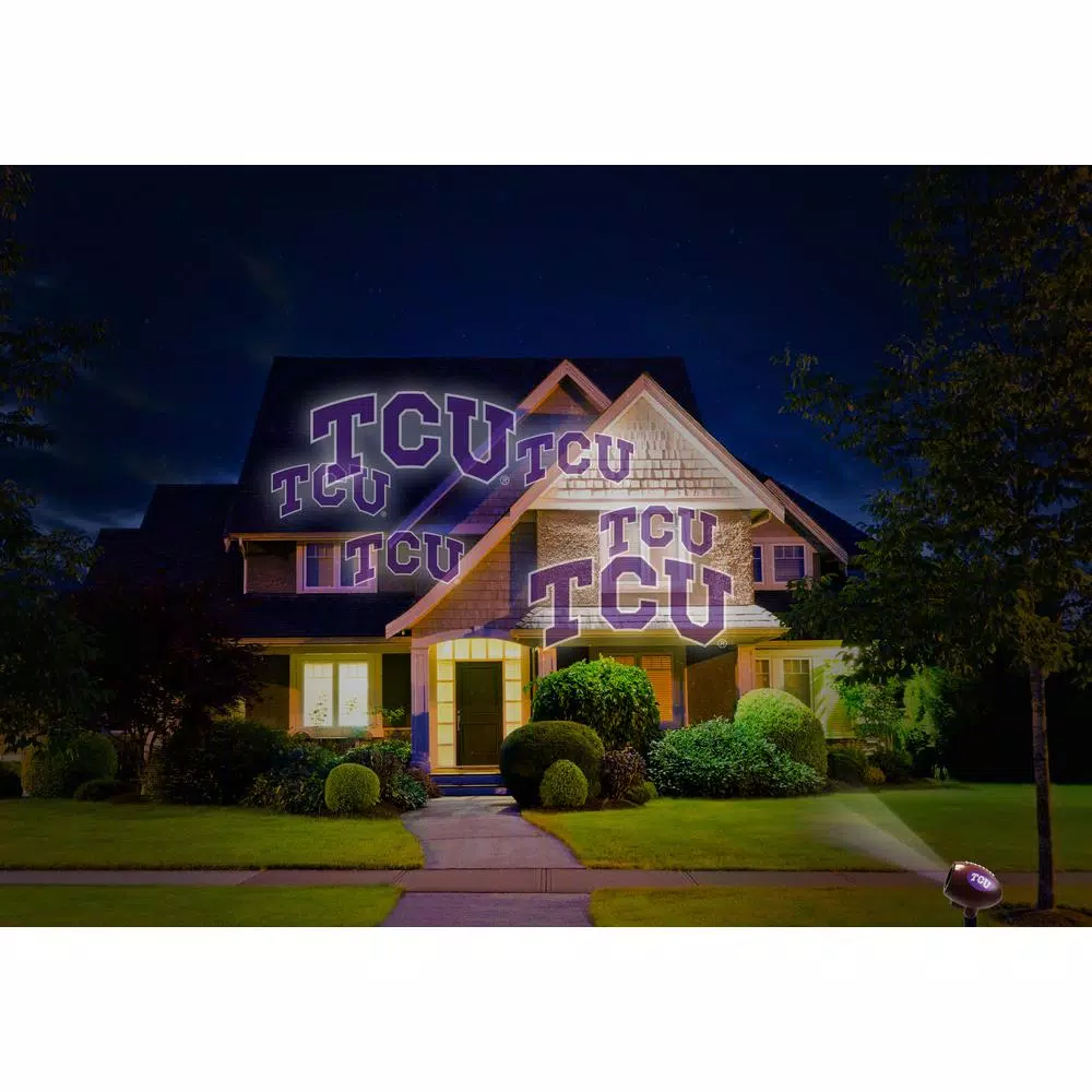 Unbranded Lite-Imation NCAA TCU Horned Frogs Team Pride LED Projector Light