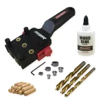 Milescraft Dowel Jig Kit with Dowel Pins and Drill Bits thumbnail 1