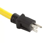 Hilti 15 Amp Twist Lock Adapter, L5-20P to 5-15R, 120V, Yellow thumbnail 2