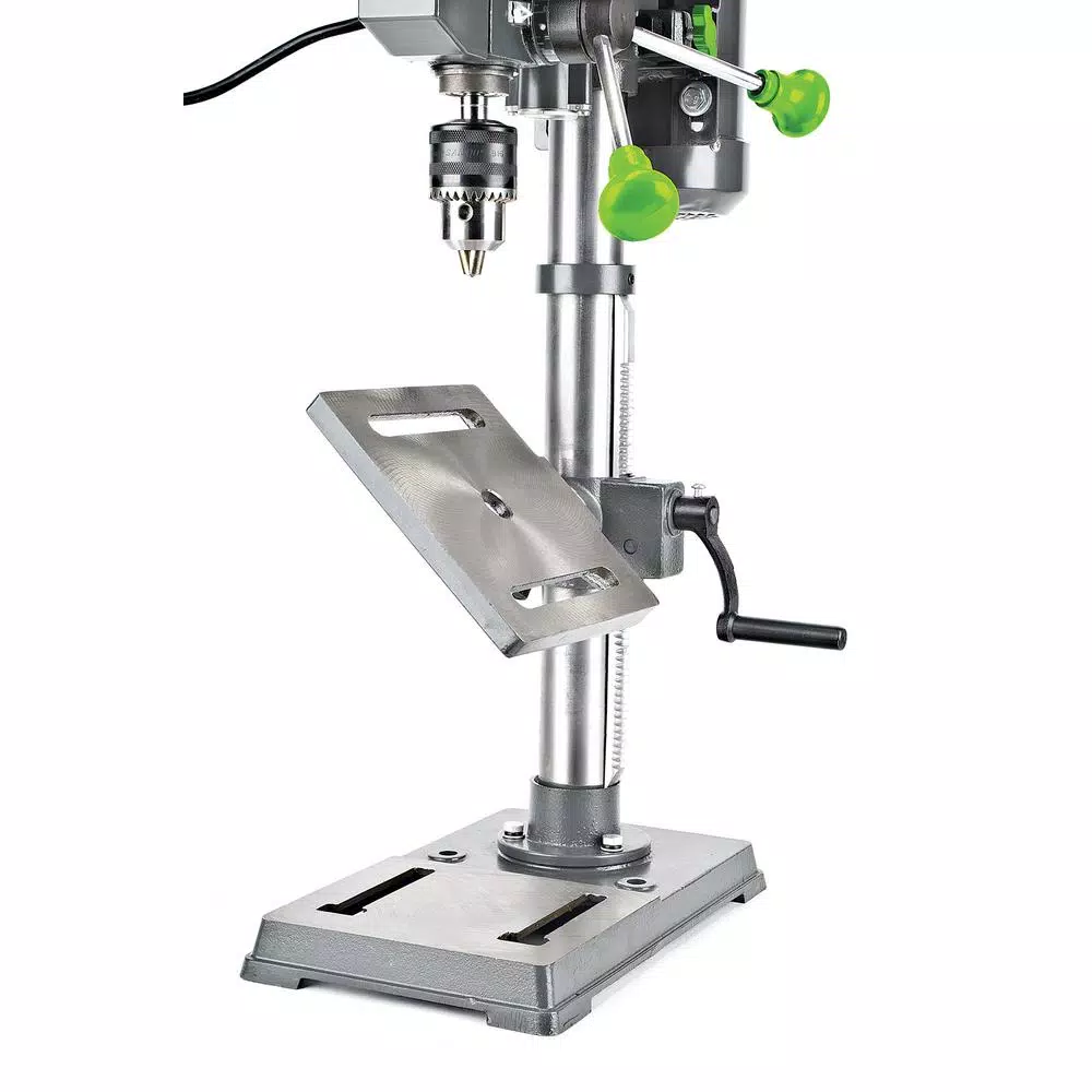 Genesis 10 in. 5-Speed Drill Press with 5/8 in. Chuck and LED Work Light