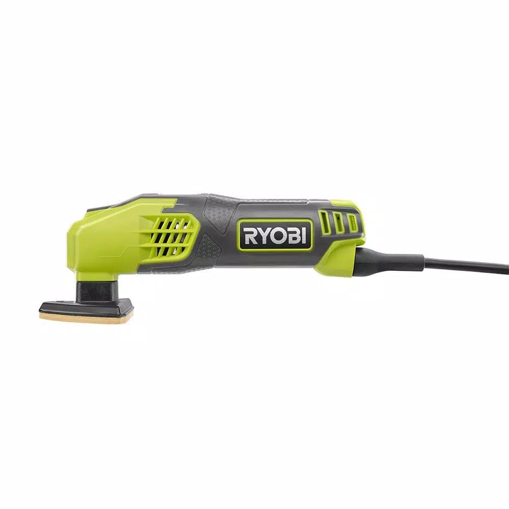 RYOBI 0.4 Amp Corded 2-7/8 in. Detail Sander, 13,000 OPM