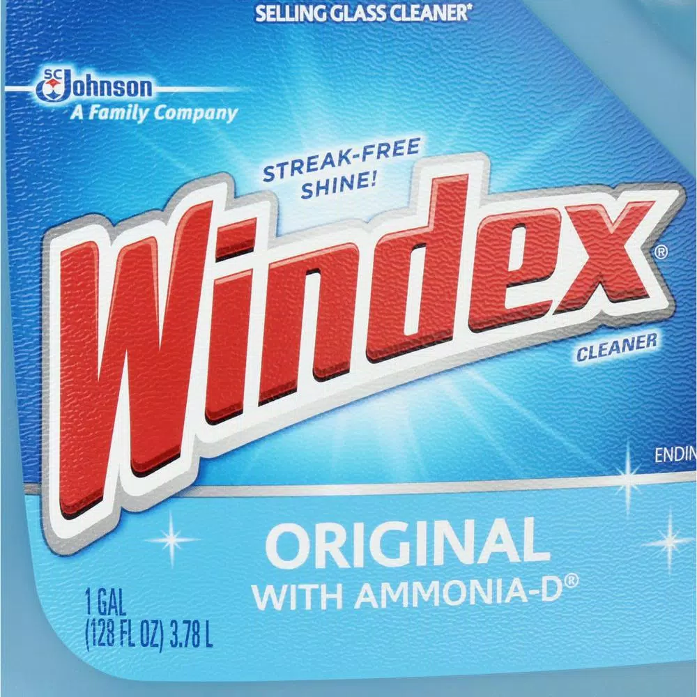 Windex Original Glass Cleaner Refill, 128 oz. Commercial Strength