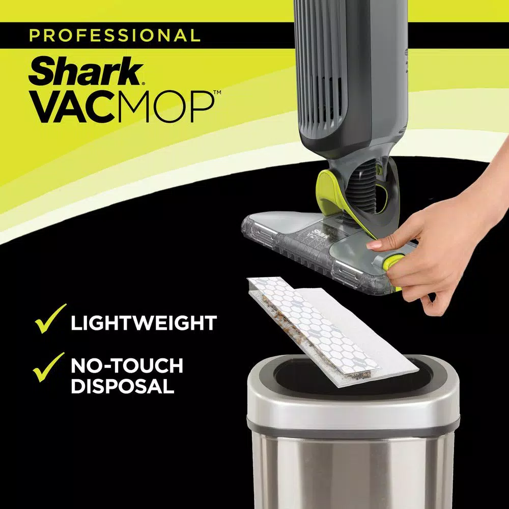 Shark VACMOP Pro Cordless Hard Floor Vacuum Spray Mop with Disposable Pads
