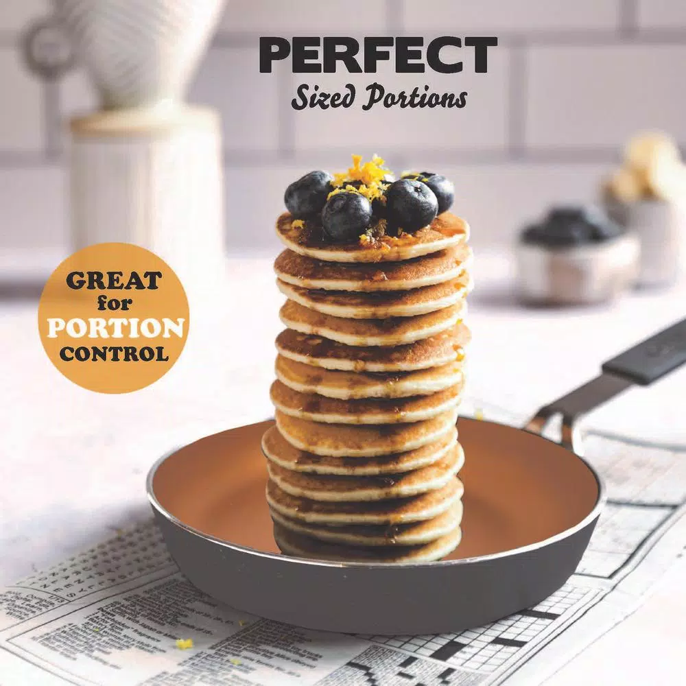 Gotham Steel 5-Piece Ti-Ceramic Coating Mini Stackable Nonstick Cookware Set