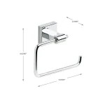 Franklin Brass Maxted 3-Piece Polished Chrome Bath Hardware Set thumbnail 7