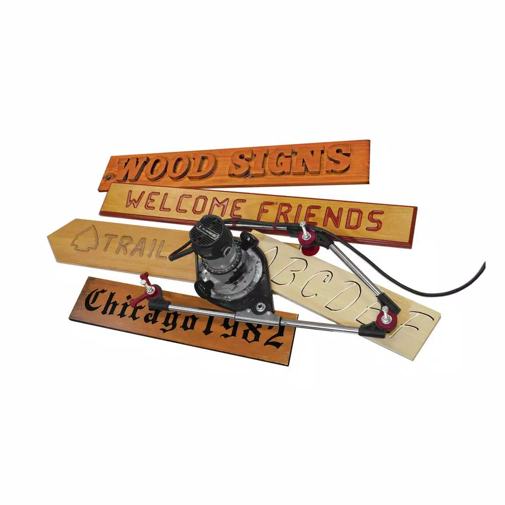 Milescraft PantographPRO Complete Routing System for Custom Wood Signs