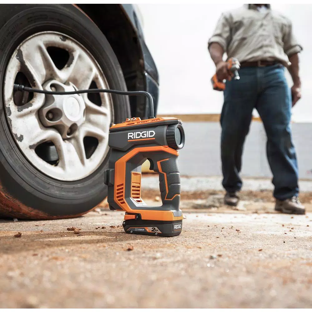 RIDGID 18V 2.0 Ah Compact Lithium-Ion Battery 2-Pack