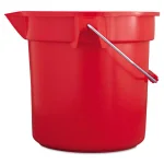 Rubbermaid Commercial Products Brute 14 Qt. Red Round Bucket thumbnail 2