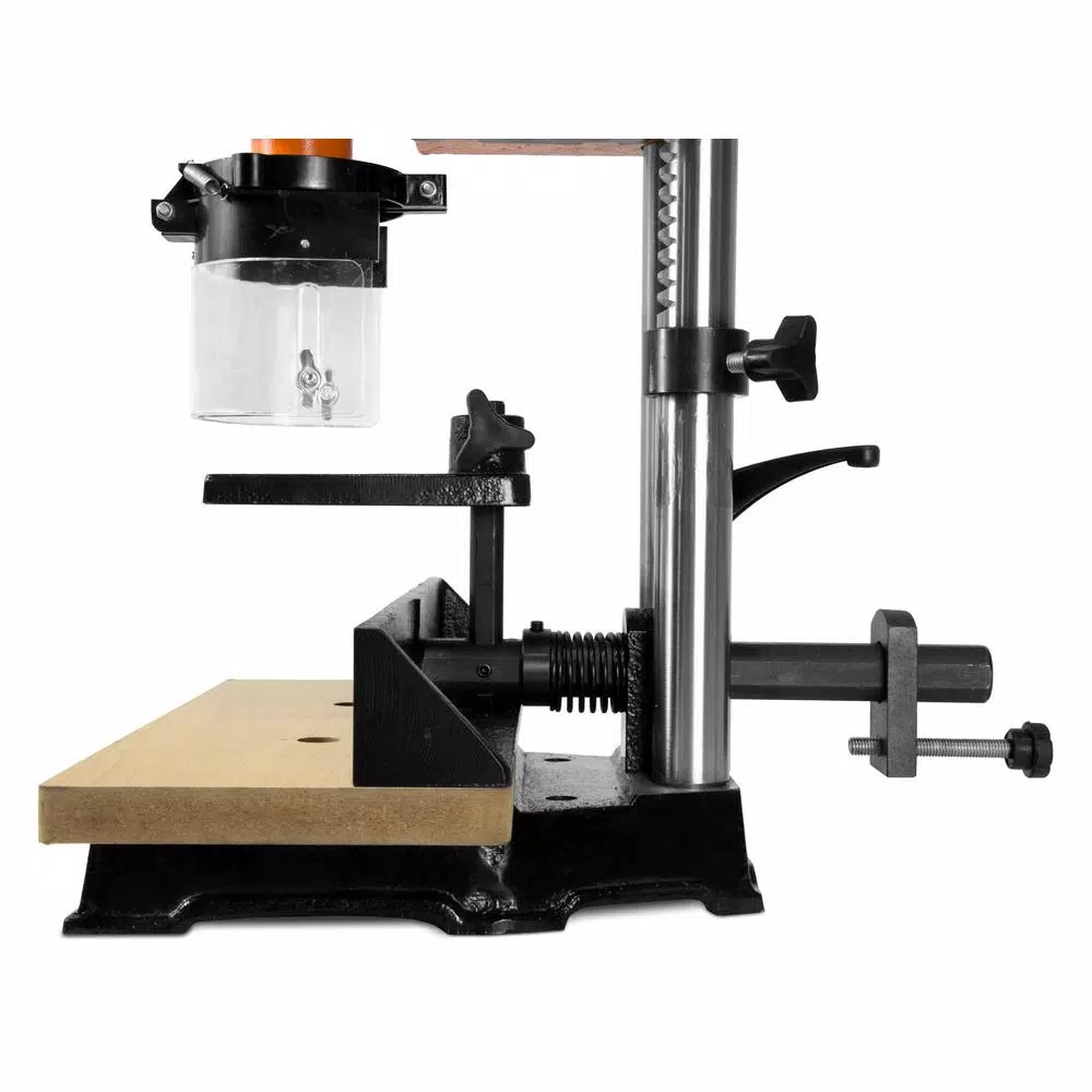 WEN 5 Amp Benchtop Cast Iron Mortiser with Chisel Bit Set