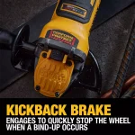 DEWALT 20V MAX Brushless 4.5-5 in. Angle Grinder Kit with FLEXVOLT 6.0Ah Battery thumbnail 7