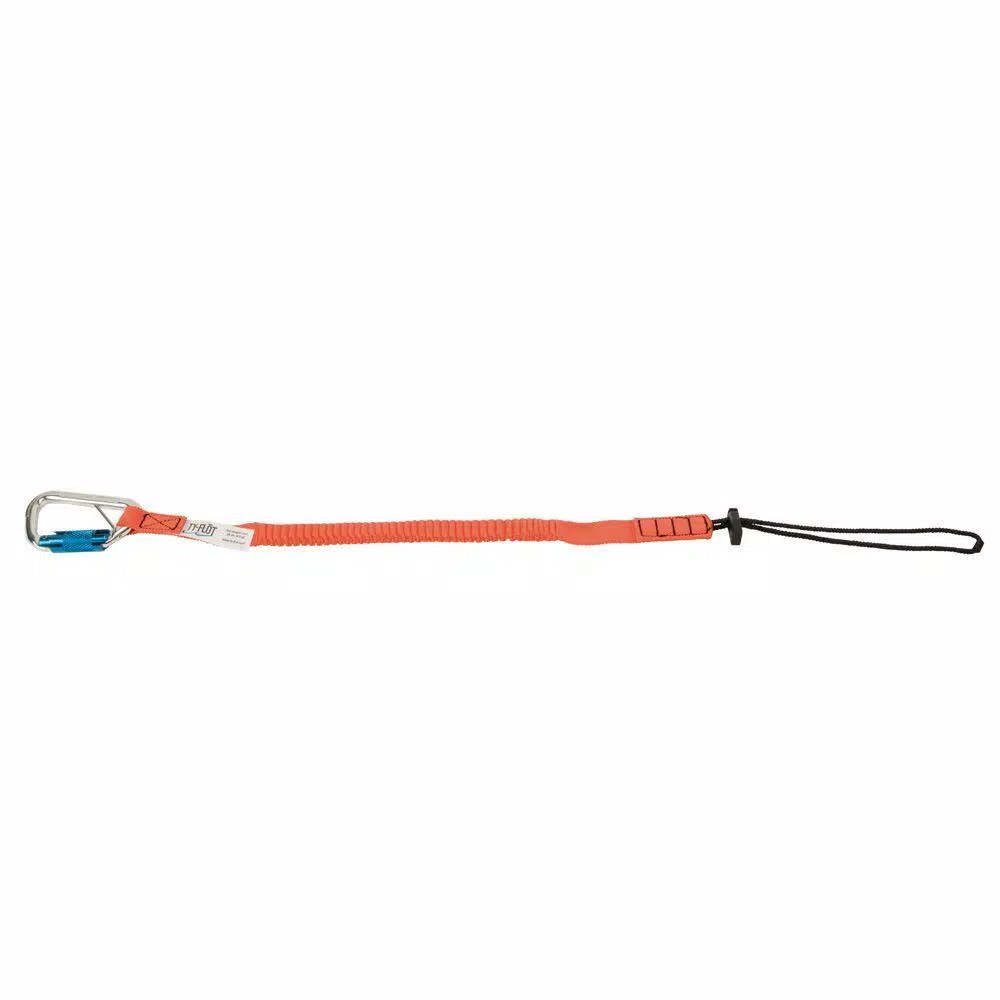Klein Tools Tool Tether with Triple-Locking Carabiner, 15 lb Capacity