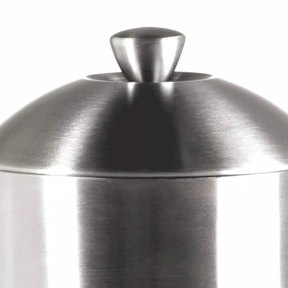 Frieling 2-Cup Stainless Steel French Press, 17 oz Double-Walled Insulated Coffee Maker