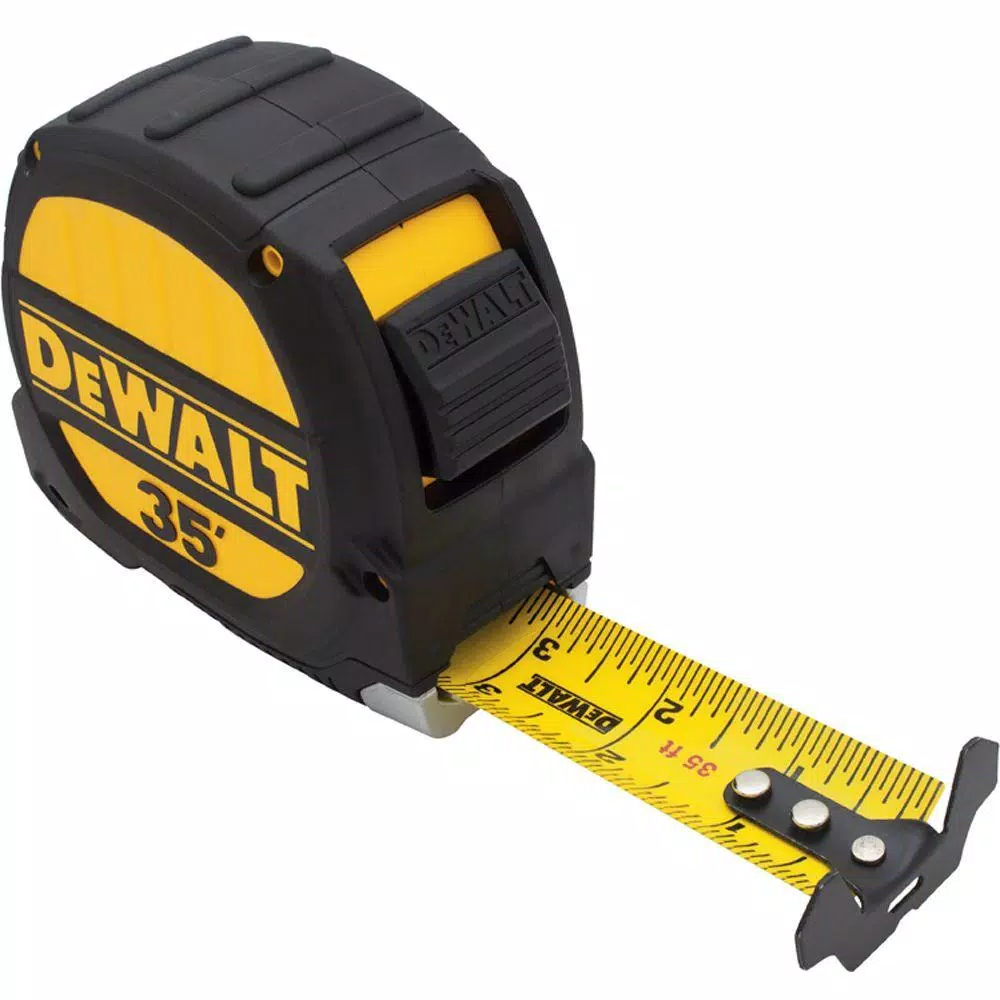 DEWALT 35 ft. x 1-1/4 in. Heavy-Duty Framing Tape Measure with Reinforced ABS Housing