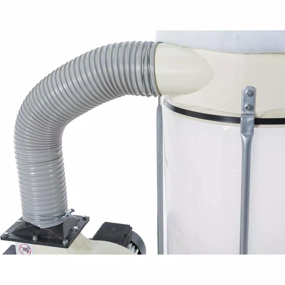 Shop Fox 1-1/2 HP Dust Collector, 1280 CFM, 110V
