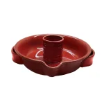 Epicureanist Ceramic Vertical Chicken Roaster - Red thumbnail 1