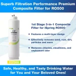 iSpring FCF500 Composite Replacement Filter for RO500 Tankless Reverse Osmosis System thumbnail 2