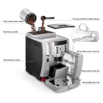 DeLonghi De'Longhi Magnifica XS Compact Fully Automatic Espresso and Cappuccino Maker - Black and Silver thumbnail 3