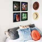 Unbranded Black Wood 12.5 x 12.5 in. Square Record Picture Frame for LP Album Covers thumbnail 4