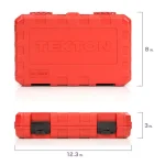 TEKTON 51-Piece 1/4 in. Drive Socket Set, SAE and Metric, Shallow and Deep Lengths thumbnail 12