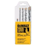 DEWALT 5-Piece Rock Carbide SDS+ Hammer Drill Bit Set thumbnail 1