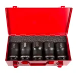Steelman PRO 79320 1 in. Drive Budd Wheel Combo Impact Socket Set, 5-Piece thumbnail 2