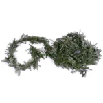 VAN ZYVERDEN 25 ft. Live Fresh Cut Blue Ridge Mountain Fraser Fir Holiday Garland thumbnail 1
