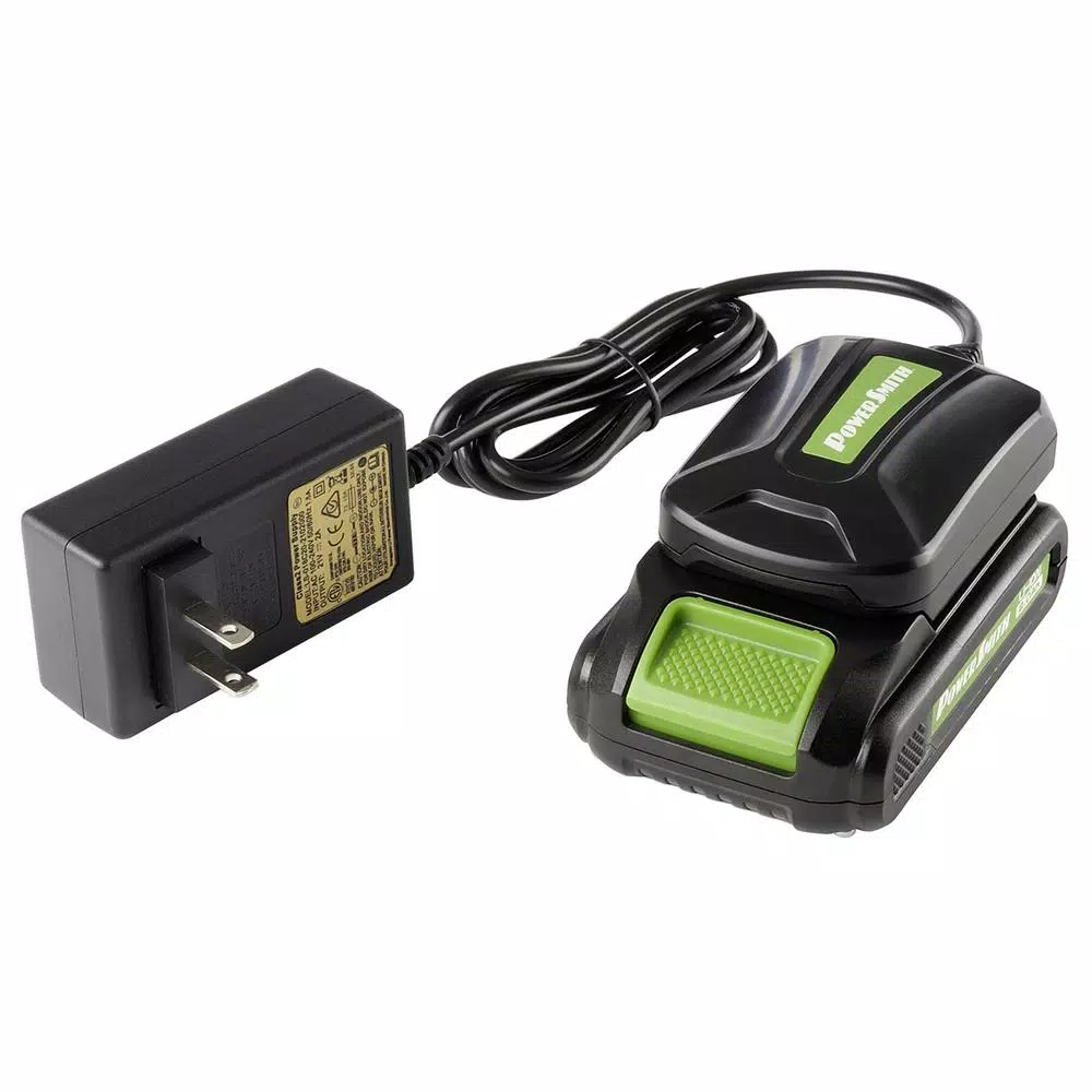 PowerSmith PHT140 40V 21 in. Cordless Dual-Action Hedge Trimmer with 2.5 Ah Battery and Charger
