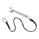 Ergodyne 3110 Squids Dual Carabiner Tool Lanyard, Black, 10 lb. Capacity thumbnail 2