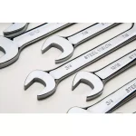Steel Vision 16-Piece SAE Open End Wrench Set, 1/4 in. to 1-1/4 in. with Canvas Roll-Up Pouch thumbnail 4