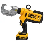 DEWALT 20V MAX Cordless Die Cable Crimping Tool Kit with (2) 4.0 Ah Batteries, Charger, Case & Cable Cutter thumbnail 8