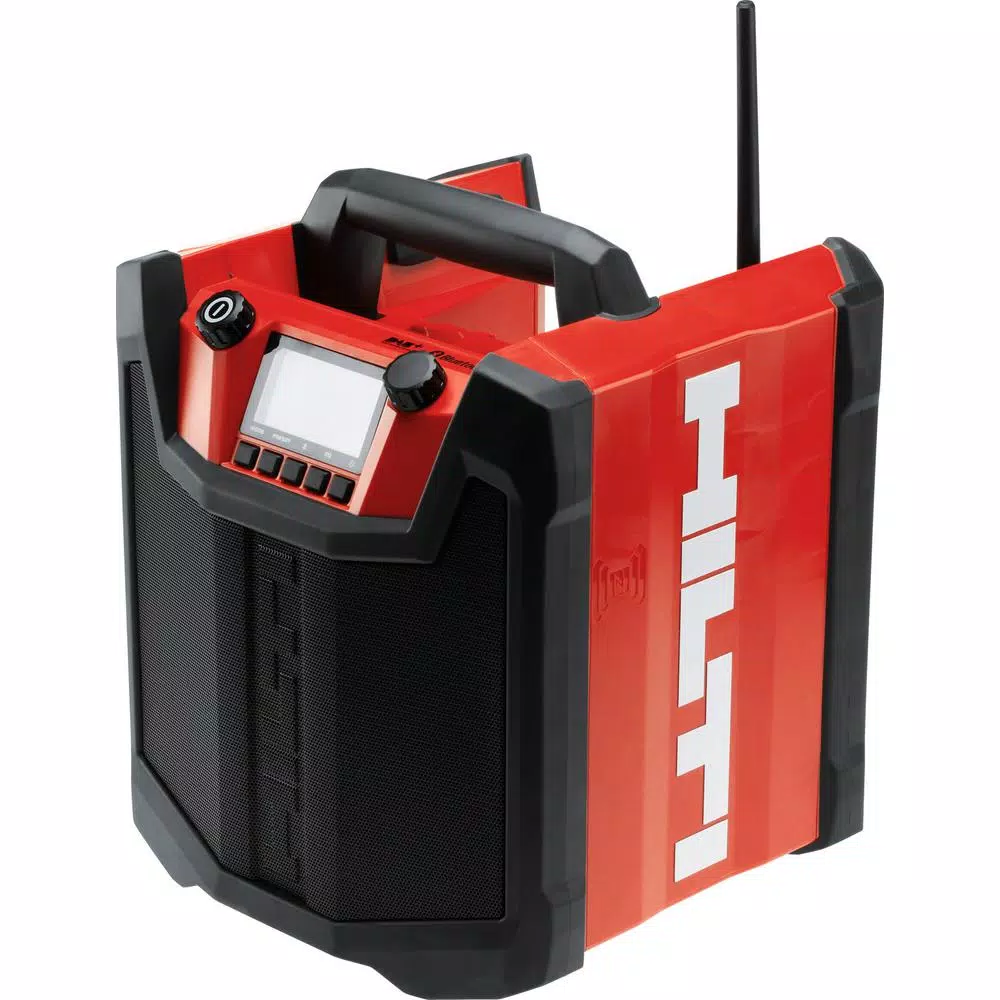 Hilti RC 4/36 120V AM/FM Bluetooth Radio and Battery Charger