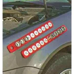 Triton Products MagClip 1/2 in. Drive Magnetic Socket Holder Strip, 1-7/8 in. x 16-5/8 in., Red thumbnail 2