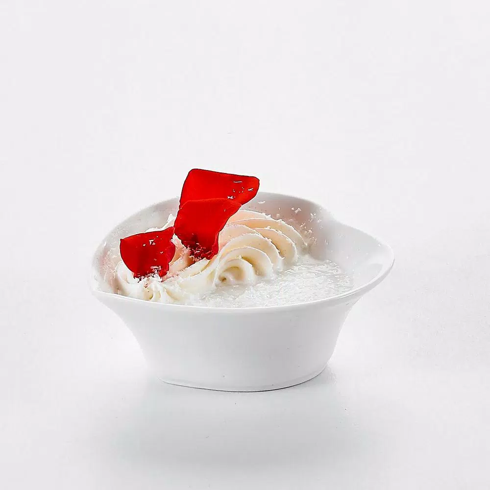 MALACASA 3.5 in. White Ceramic Ramekins Set of 6 - Porcelain Souffle Dishes