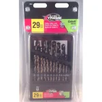 BLU-MOL Xtreme Cobalt M35 29-Piece Twist Drill Bit Set with Metal Index Case thumbnail 2