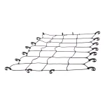 CURT 65" x 38" Extended Roof Rack Cargo Net, Black Nylon thumbnail 9