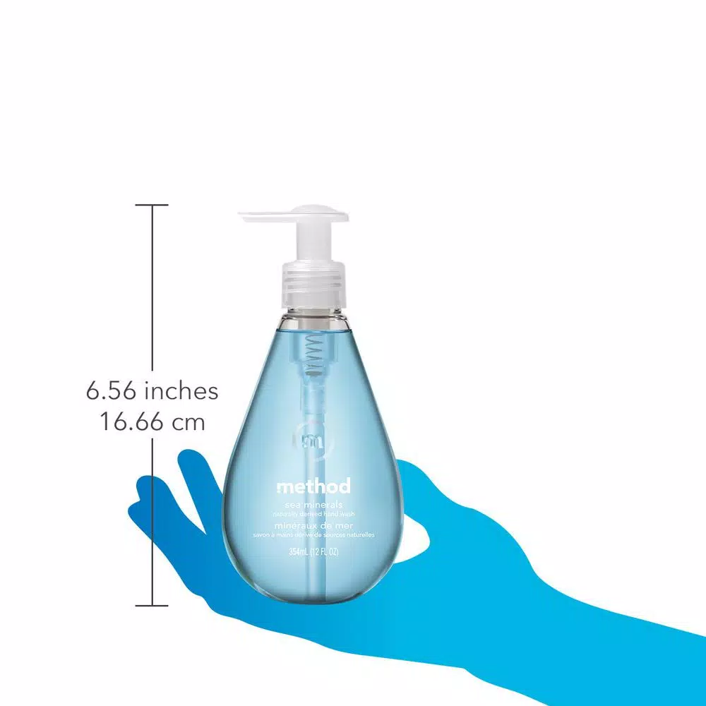 Method Sea Minerals Gel Handwash, 12 oz. - Naturally Derived & Triclosan-Free