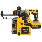DEWALT 20V MAX XR Brushless 1 in. SDS Plus Rotary Hammer with Onboard Extractor, (2) 5.0 Ah Batteries & Charger thumbnail 5