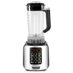 NutriChef 1700W High-Speed Digital Countertop Blender, 57 oz. 5-Speed Jar with Pulse and LCD Display, Black thumbnail 1