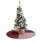 Country Living Knox Plaid 48 in. Quilted Microfiber Tree Skirt thumbnail 1