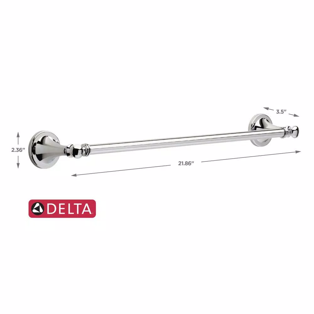 Delta Silverton 4-Piece Polished Chrome Bath Hardware Set