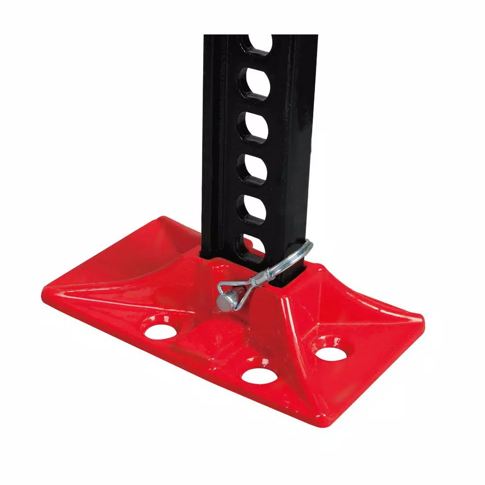 Big Red 48 in. 3 Ton Farm Jack - All-Steel Mechanical Lifting Tool