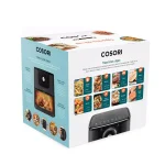 Cosori 5.8 QT Air Fryer with Bonus Skewer Rack Set, 1700W Rapid Air Circulation, Black thumbnail 6